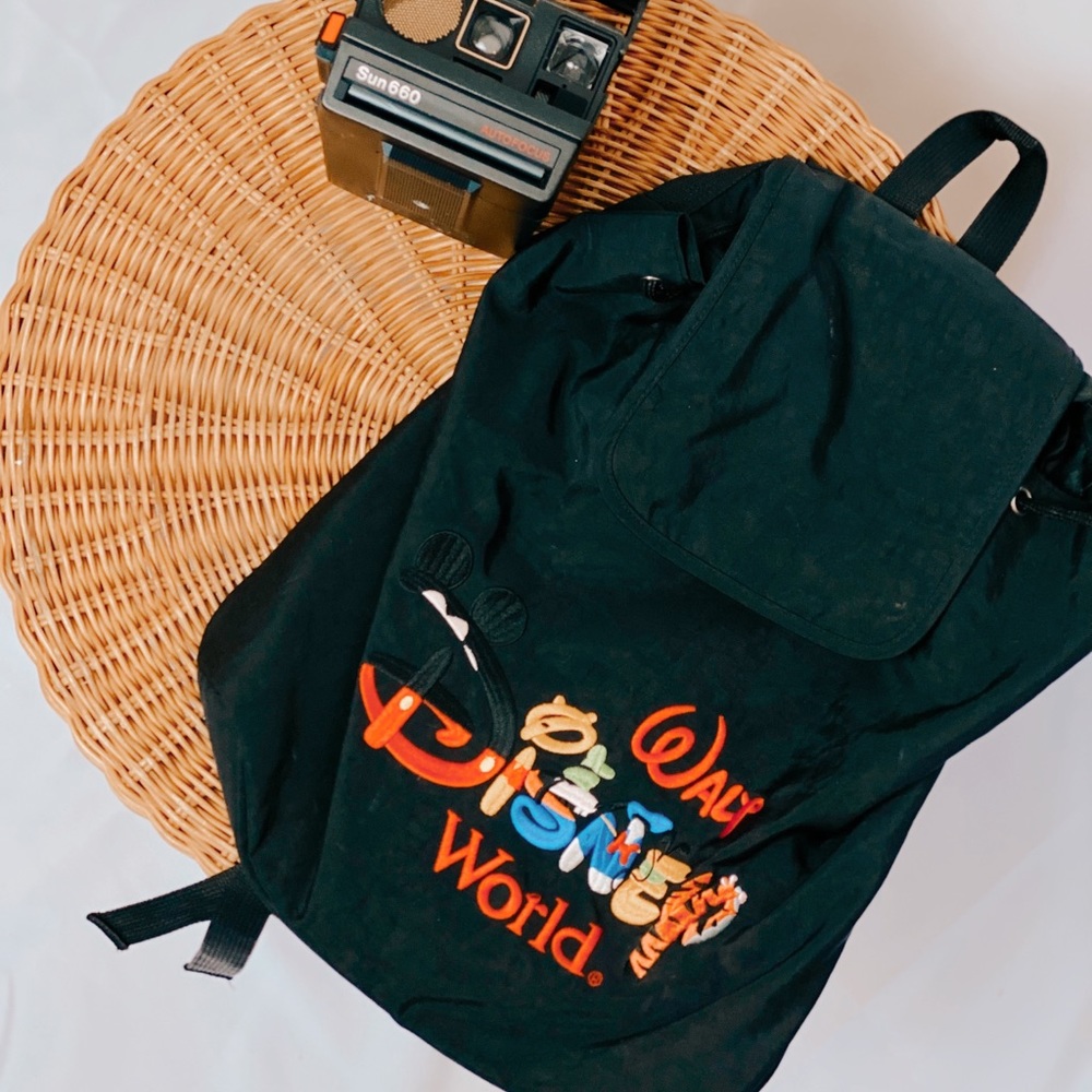 Disney World Embroidered Backpack